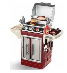 lot 35247 image: Little Tikes Play Pretend Kids Backyard Barbecue Get Out n Grill BBQ Toy Set