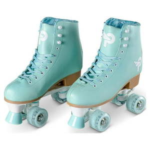 lot 35282 image: Prettyfly Retro Quad Adult Skates - Pastel Blue (Womens Size 6)