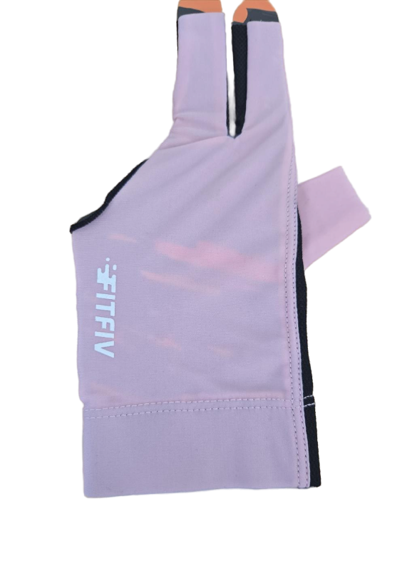 lot 7806 image: 4 Count of FITFIV Billiards Glove Professional 3-Finger Pool Glove for Left Hand, Snooker Cue Gloves -Unisex