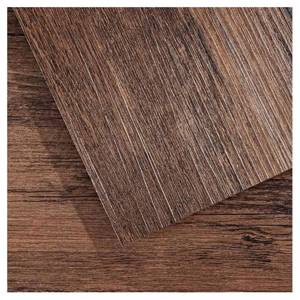 lot 15792 image: VallisCo Peel and Stick Vinyl Flooring 36 Planks 54 Sq.Ft, Waterproof Vinyl Flooring Peel and Stick for Office, Living Room, Bathroom, Kitchen - Unique Design, Easy to Install Floor, Brown - Retail $66