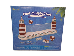 lot 33344 image: Perbyste Pool Volleyball Set Cool Summer Happy Time