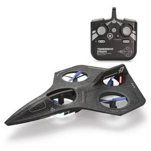 lot 33351 image: Sharper Image Thunderbolt Stealth Drone Remote Controlled, Gyroscopic Stabilization, Indoor Use, Beginner Skill Level
