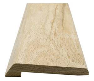 lot 34564 image: Kigley Solid Red Oak Interior Threshold Wood Overlap Threshold Transition Doorways Reducer Threshold, 4 Inches Wide, 36 Inches Long