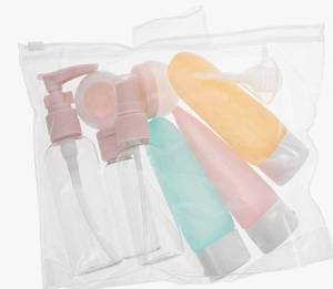 lot 34591 image: SHERCHPRY 1Set Travel Bottles for Toiletries Cosmetic Dispenser Kit Refillable Makeup Bottles for Travel Essentials Leak and Space Saving Design for Foundations