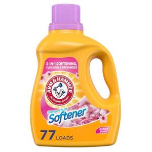 lot 35306 image: Arm & Hammer Plus a Touch of Softener  77 Loads  Liiquid Laundry Detergent  100.5 Fl oz