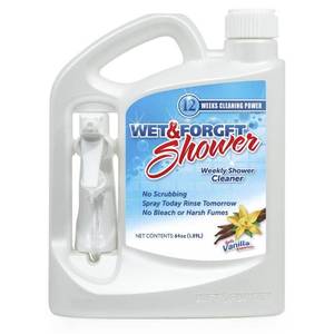 lot 35323 image: Wet & Forget Shower Cleaner Spray  Vanilla Scent  64 oz