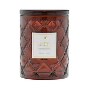 lot 35354 image: My Texas House Gilded Orchard Scented 2 Wick 15oz (423.9 g) Jar Candle