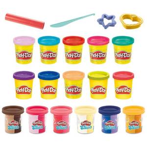 lot 15821 image: Play-Doh Sparkle and Scents Variety Pack Multipack - 16pc