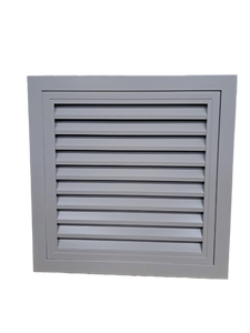 lot 33376 image: Air Vent Cover Ventilation Graye Cover Grey 17.75in x 17.75in