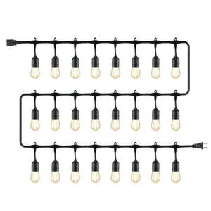 lot 34607 image: Better Homes & Gardens 24 Count Shatterproof Bulb Outdoor Commercial String Light  48 ft