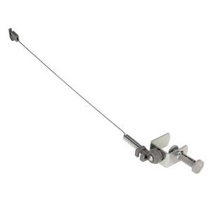 lot 34608 image: Household Essentials 175 Flexible Iron Cord Minder  Silver Powder Coated  18-Inch High - Retail $61