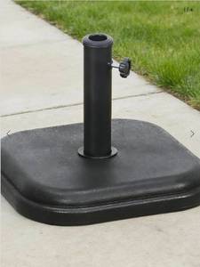 lot 35369 image: ABBLE 24LBS CONCRETE FILLED UMBRELLA BASE