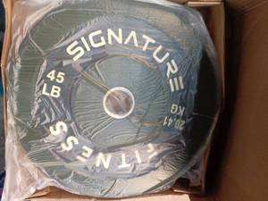 lot 35376 image: Barbell plate 45LB