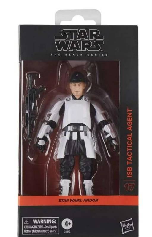 lot 13338 image: Star Wars Black Series ISB Tactical Agent Action Figure