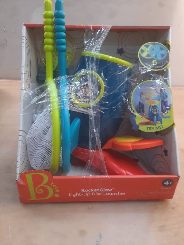 lot 15959 image: B. toys Flying Disc Launcher with Pedal