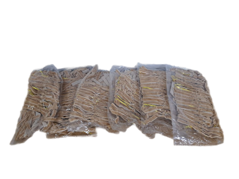 lot 13848 image: Small 24 Piece Velvet Bows -Coffee Brown- 6 Pack