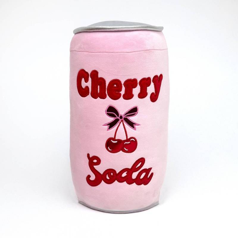 lot 30635 image: Pack of 2 ,PM&J Home 16 Weighted Cherry Cola Stuffed Plush - Retail $50