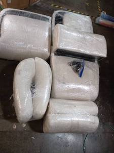 lot 14081 image: White Couch set - Retail $150