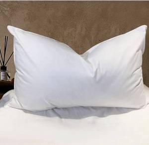 lot 33411 image: BHZ Goose Down Feather Pillow, Pillows Queen Size