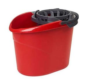 lot 33422 image: O-Cedar Quick Wring Bucket 2.5 Gallon Bucket With Wringer