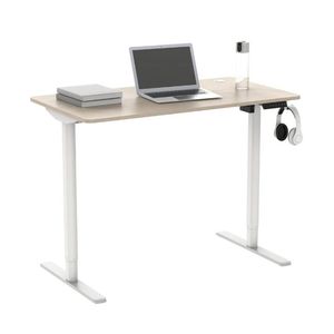 lot 33432 image: Mainstays Electric Standing Desk, Height Adjustable Desk, 44 x 24 Inches Ergonomic Stand Up Desk (PARTS ONLY)