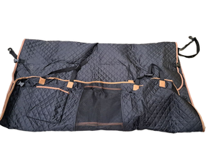 lot 33435 image: Loko Make Life Easier Cloth Travel Bag BlackBrown