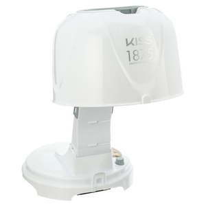 lot 34640 image: KISS 1875W Salon Bonnet Portable Hair Dryer with Adjustable Height & 4 Heat Settings  White - Retail $80