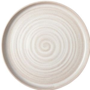 lot 34650 image: Better Homes & Gardens-Collins Cream Stoneware Round Salad Plate