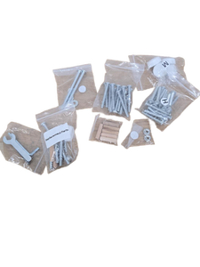 lot 34653 image: Hardware Replacement Parts Kit with Screws Bolts and Tools