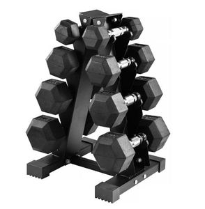 lot 35409 image: BalanceFrom 100LB Rubber, 5-20 lbs Pairs (NO RACK) - Retail $100