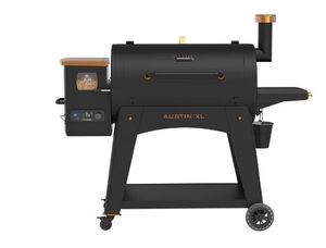 Pit Boss Pellet Smoker, Austin XL 1007 Square inch Wood Fired Pellet Grill, Onyx Series (Damage)- Retail: $536
