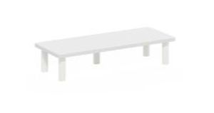 lot 35417 image: 18131WHWH Turn-N-Tube Monitor Riser Stand, White