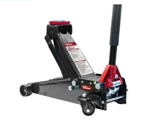 lot 35430 image: Hyper Tough 3 Ton Dual Pump Floor Jack for Cars, Trucks, and SUVs - Retail $98