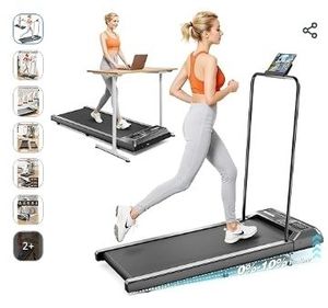 lot 35443 image: Walking Pad Treadmill with 10% Incline - Retail $86