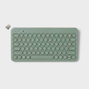 lot 34677 image: Circle Key Keyboard - heyday - Jade USB-A, Membrane, Radio Frequency