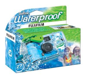 lot 34692 image: Fujifilm 600022270 Quicksnap Waterproof One Time Use Camera 5.0 Megapixel (MP)
