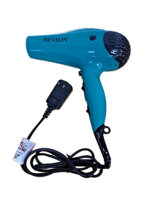 lot 33475 image: Revlon 1875W IONIC Volume Booster Hair Dryer  Green