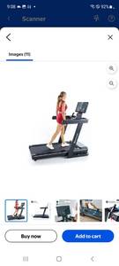 lot 33486 image: Echelon Stride RCX 50 Exercise Treadmill (Loading Assistance Required-See Details)- Retail $900