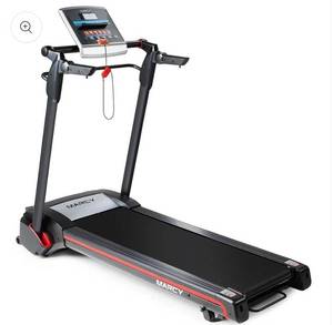 lot 33487 image: MARCY JX-651BWEasy Folding Motorized Treadmill (Loading Assistance Required-See Details) - Retail  $600