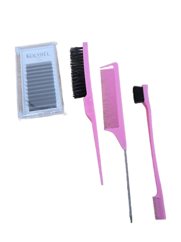 lot 7299 image: Kolybel Eyelash Extensions and Hair Tools