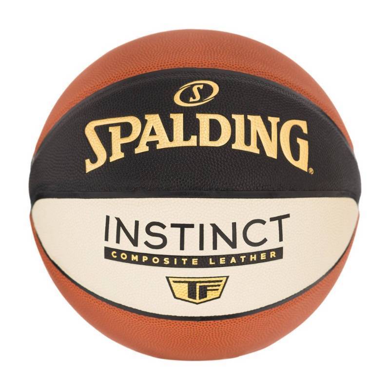 lot 30591 image: Spalding Instinct 27.5 Basketball Composite, Butyl Bladder, Youth Use