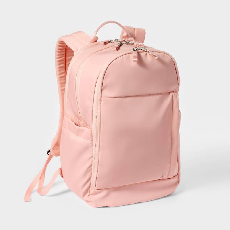 lot 15423 image: Lifestyle Backpack - All In Motion Blush Water-Resistant Laptop Bag 17.5