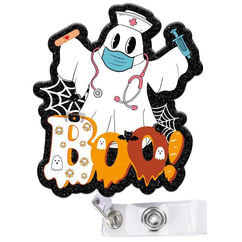 lot 32969 image: 15 Count of Obookey Nurse Badge Reel Retractable Holders