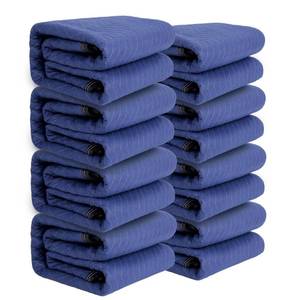 lot 15859 image: Gsmetmy Packing & Moving Blanket - 80 x 72 40 lbdz - Professional Quilted Shipping Thick Furniture Pad (8 Blankets)