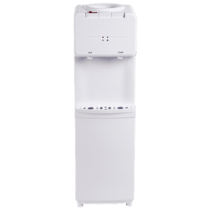 lot 33494 image: Great Value Top Loading HotCold Temperature Water Dispenser White Water Cooler (Doesnt Power On)