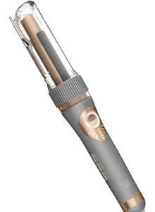 lot 34722 image: INFINITI PRO CONAIR Curl Secret Automatic Curling Iron, �-inch Curling Iron Barrel, Automatic Hair Curler for All Hair Types and Lengths, Dual Voltage for Worldwide Travel, GrayGold (SEE DETAILS)- Retail $70