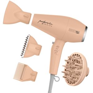 lot 34736 image: INFINITI PRO CONAIR Ionic Ceramic Hair Dryer Volumizing, 1875 Watt, Includes Concentrator, Diffuser