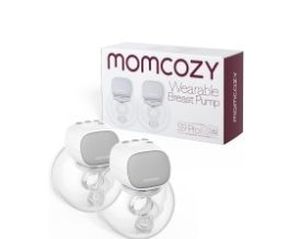lot 35482 image: Momcozy S9 Pro-V Hands Free Electronic Wearable Breast Pump, 2Pack, Gray. - Retail $98