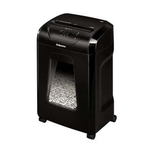 lot 35492 image: Fellowes Powershred 12 Sheet Cross-Cut Paper Home Office Paper Shredder  19.50  H x 9.69  W x 13.44  D - Retail $80