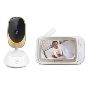 lot 35500 image: Motorola Nursery VM85 CONNECT Wi-Fi Video Baby Monitor 2-Way Talk, AC Adapter Included, 2.4 GHz Wireless Frequency - Retail $84